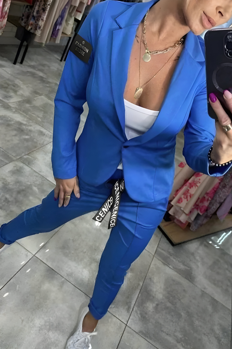 Neris™ | Elegant Modern Two-Piece Suit