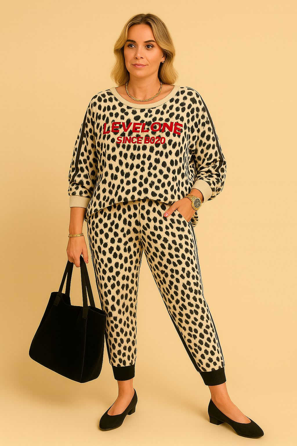 Lirynne™ | Modern Printed Matching Set