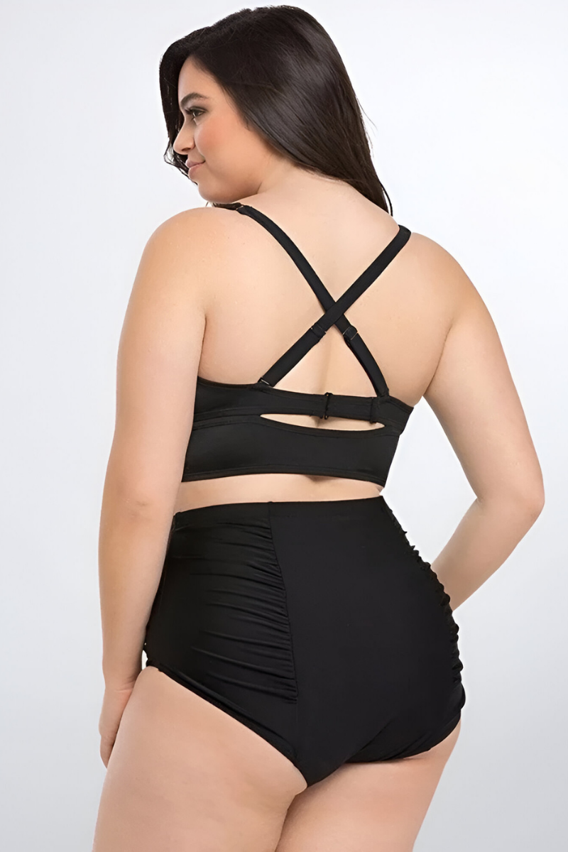 Louna™ | Stretch Plus-Size Tummy-Control Bikini