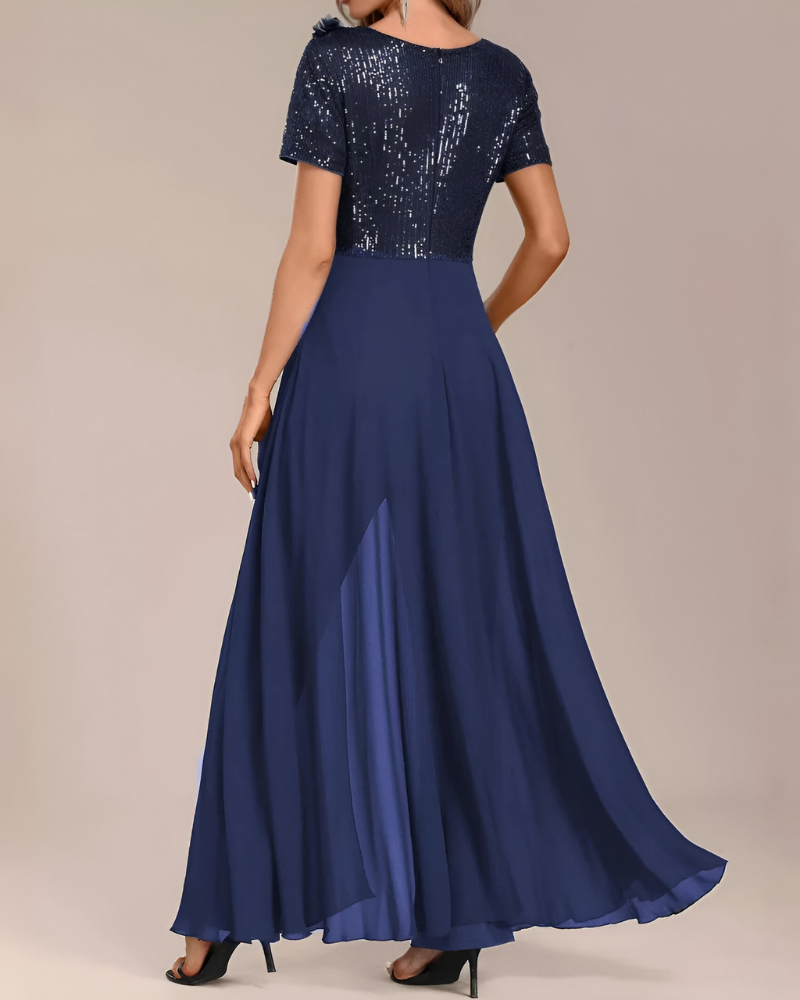 Lova™ | Elegant Sequin Dress Jumpsuit