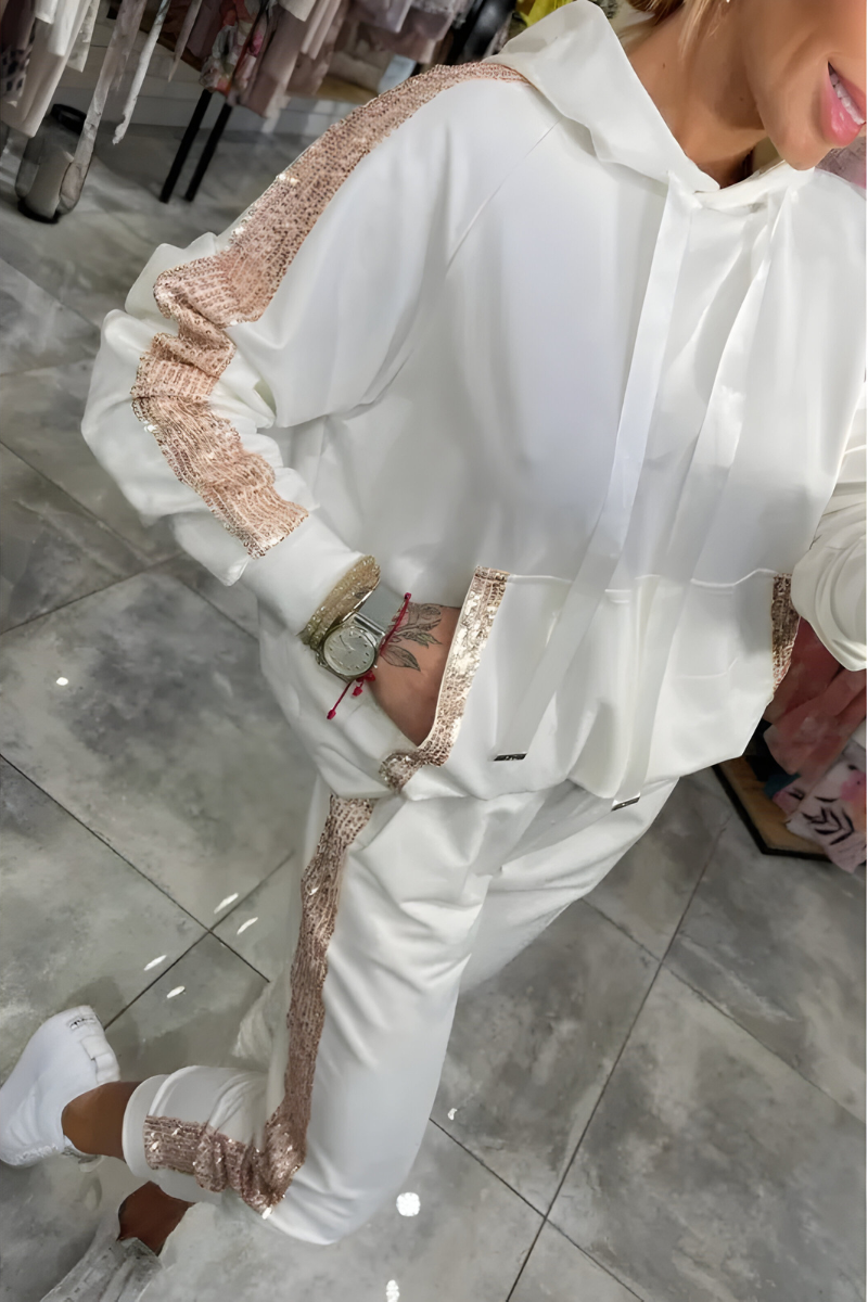 Naven™ | Elegant Casual Two-Piece Hoodie Set