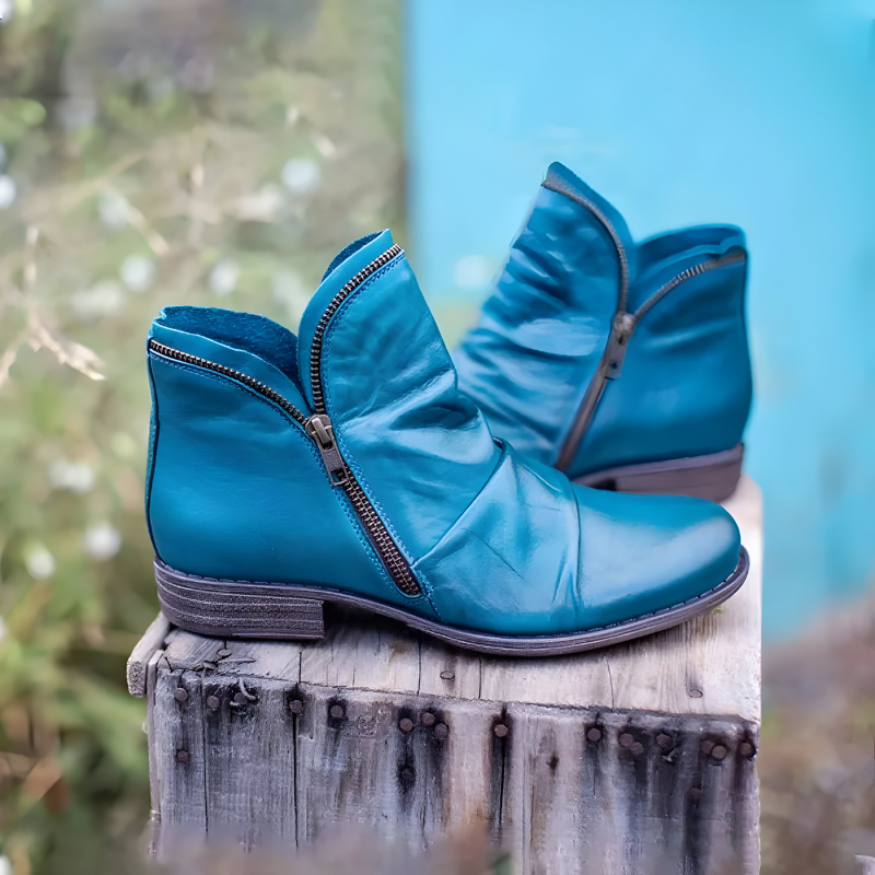 Selma™ | Elegant Ankle Boots with Zip