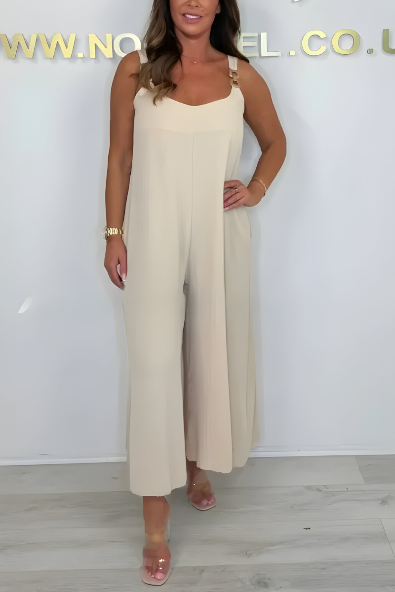 Anne™ | Elegant Strappy Jumpsuit