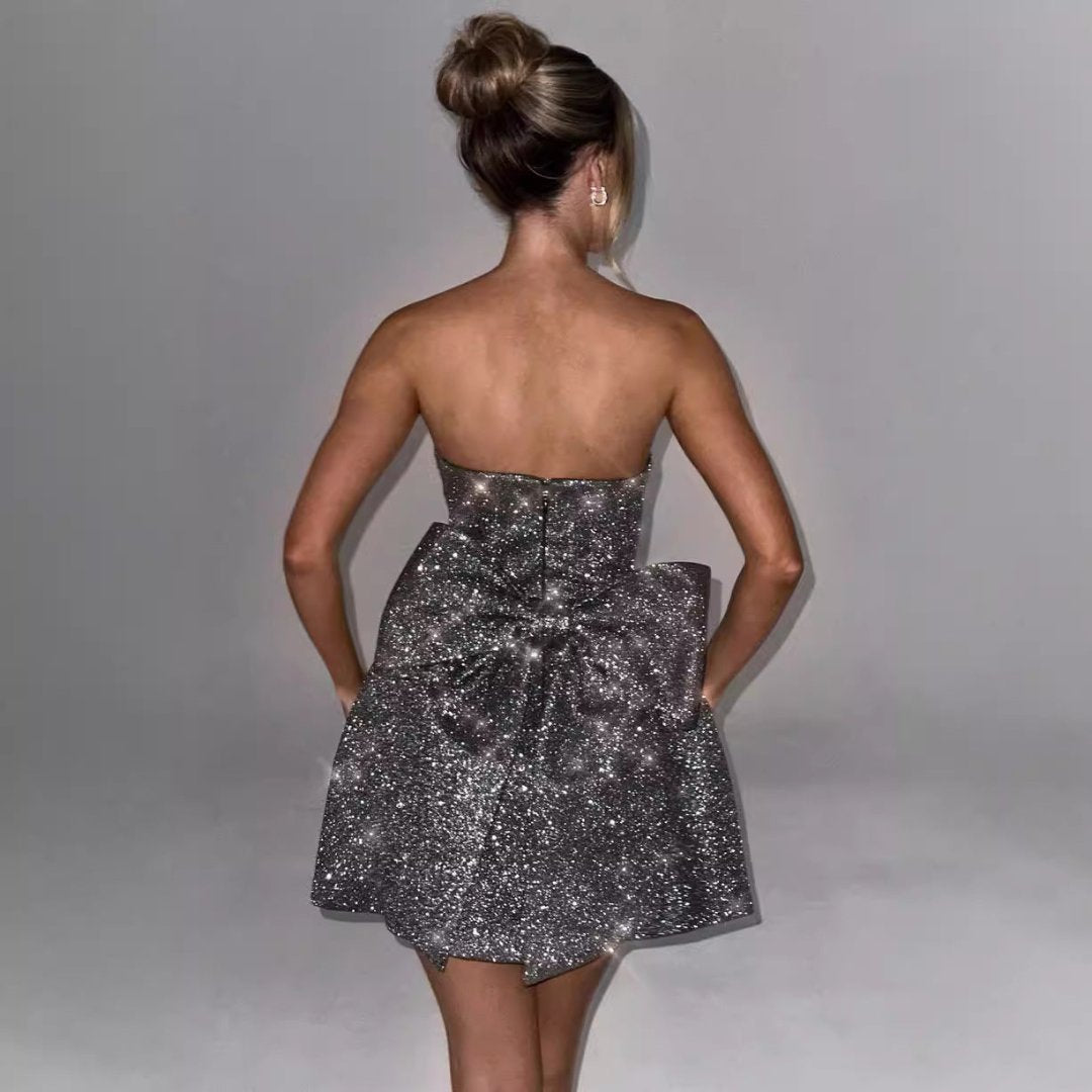 Elvie™ | Elegant Sequin Cocktail Dress