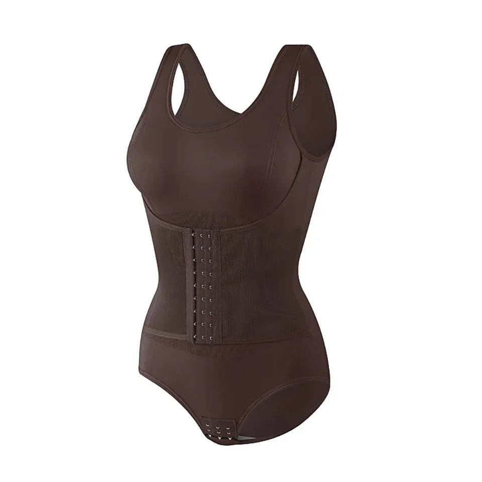 Sarah™ | Tummy-Control Shapewear Body with Band and Zip 11