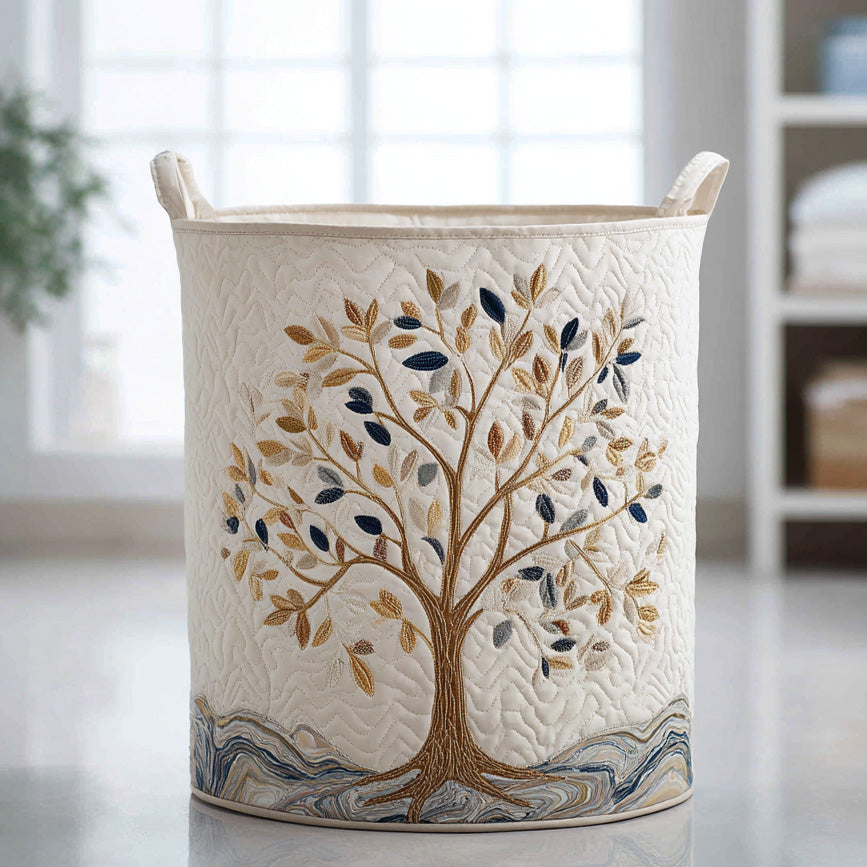 AURORA | VITAL BLOOM HAND MADE LAUNDRY BASKET