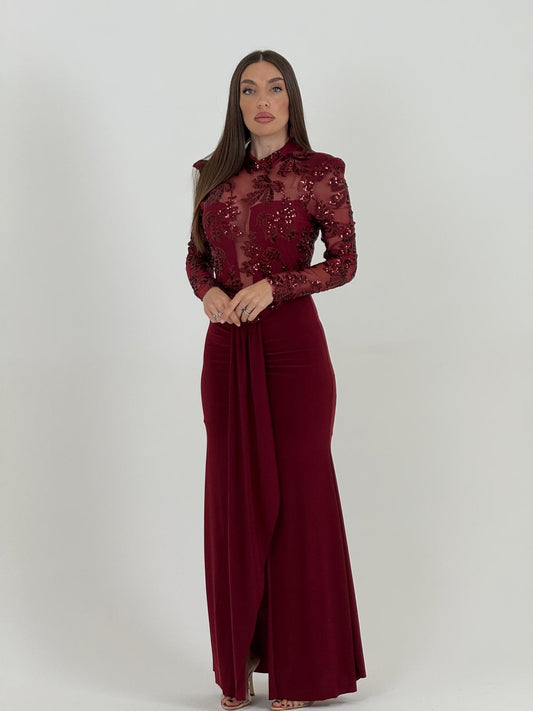 Lara™ | Stylish Structured Evening Dress