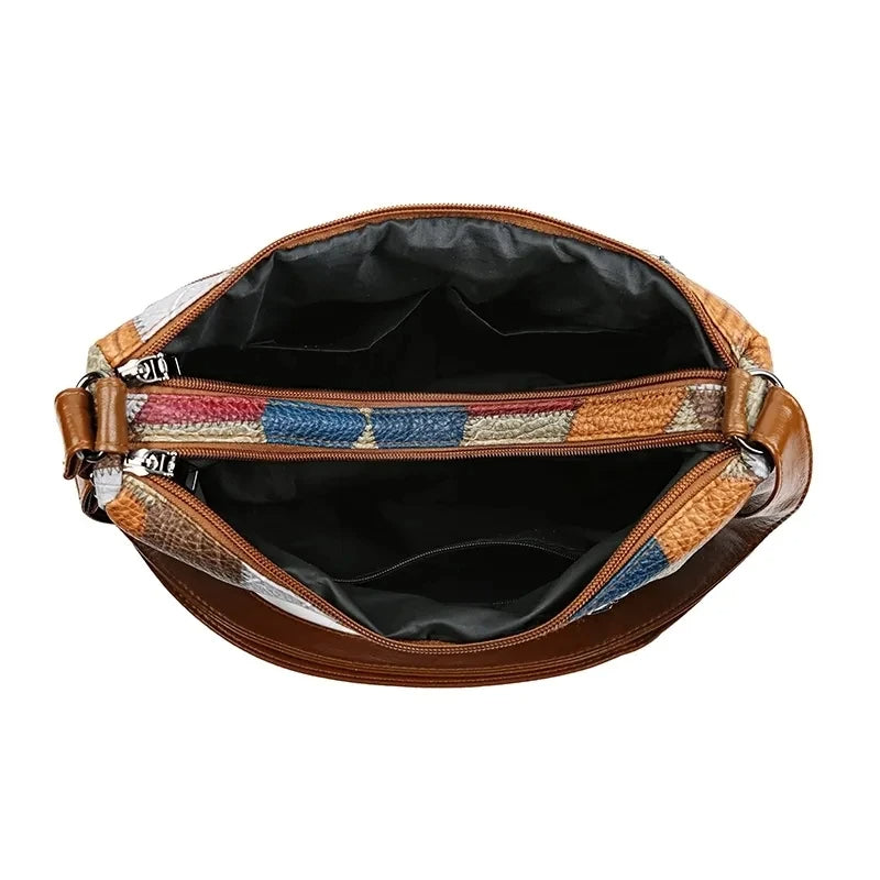 Karen™ | Colourful Patchwork Shoulder Bag 13
