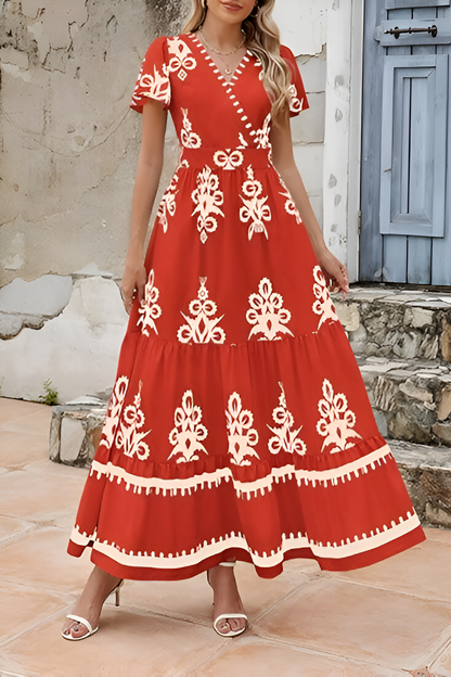 Lisa™ | Sleeveless Boho Maxi Dress
