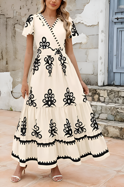 Lisa™ | Sleeveless Boho Maxi Dress