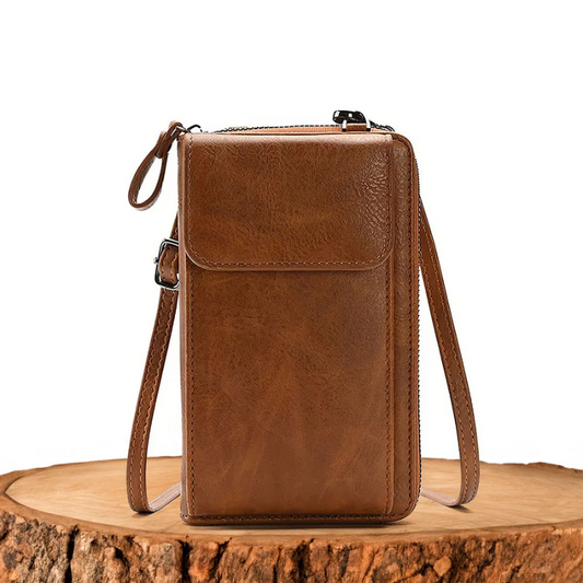 Nicole's Chic Compact | Vegan Leather Handbag