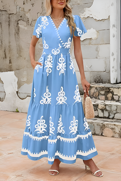 Lisa™ | Sleeveless Boho Maxi Dress