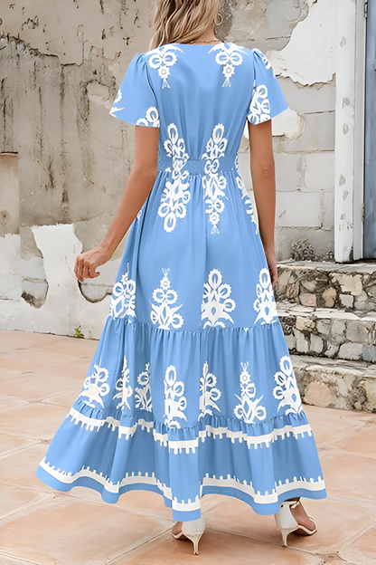 Lisa™ | Sleeveless Boho Maxi Dress