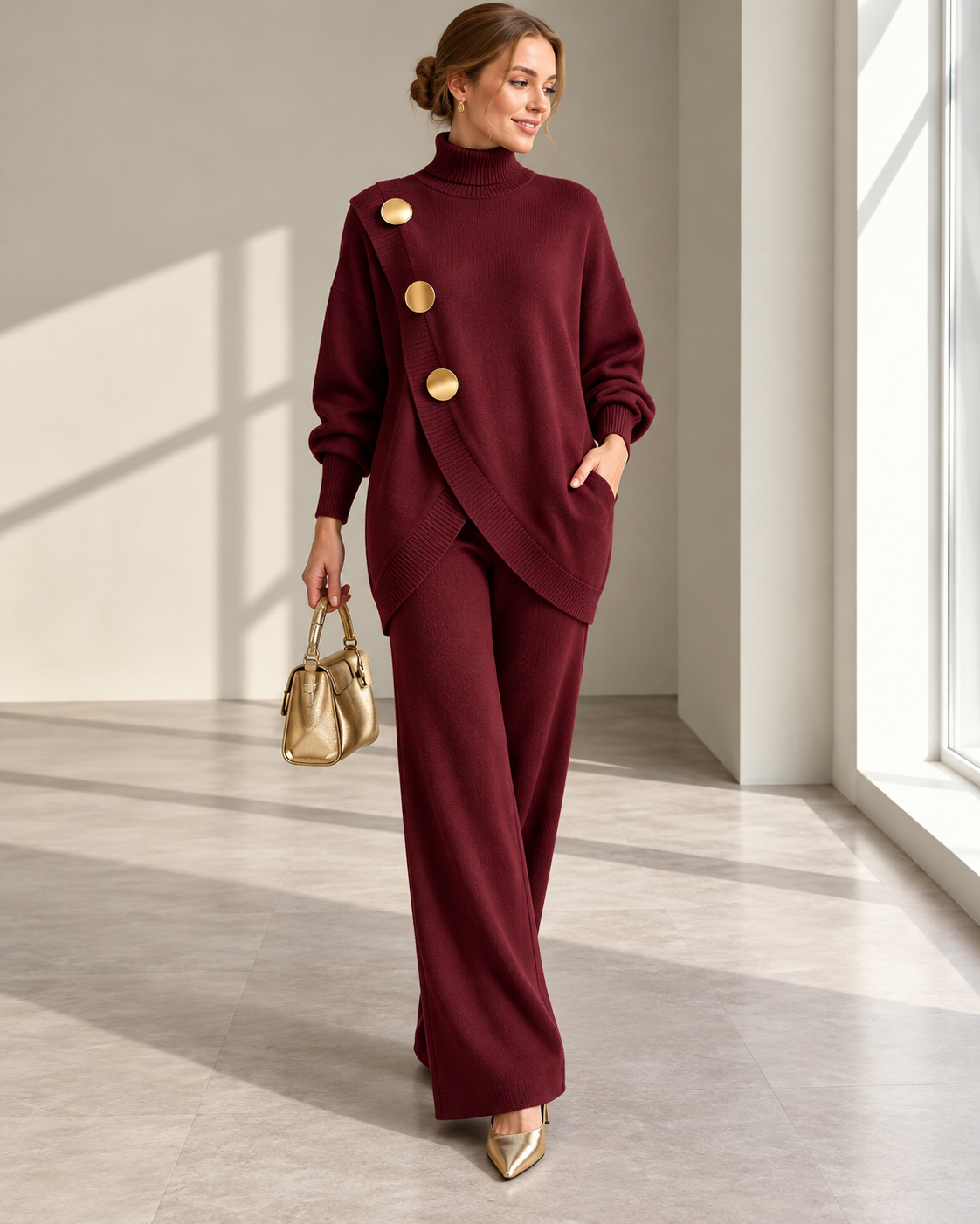 Susan™ | Jumper and Comfortable Trousers Set