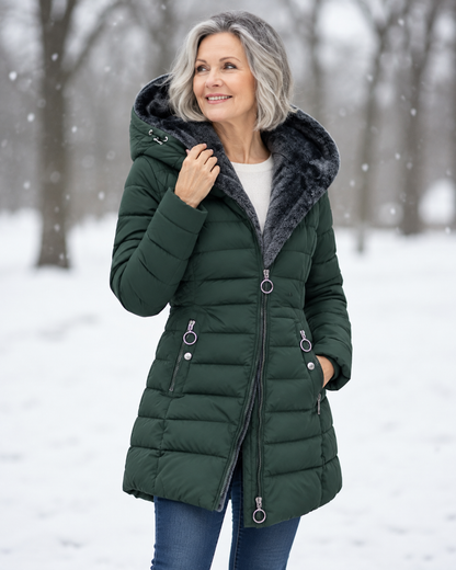 Marga™ | Warm Padded Hooded Winter Coat