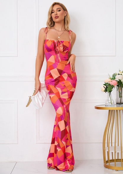 Klara™ | Floral Print Maxi Dress