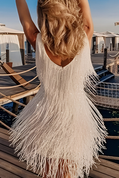 Neli™ | Sparkling Chic Fringe Dress