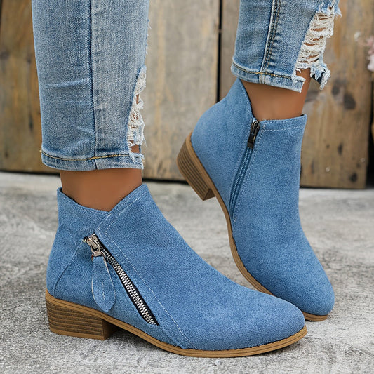 Lona™ | Elegant Suede Ankle Boots
