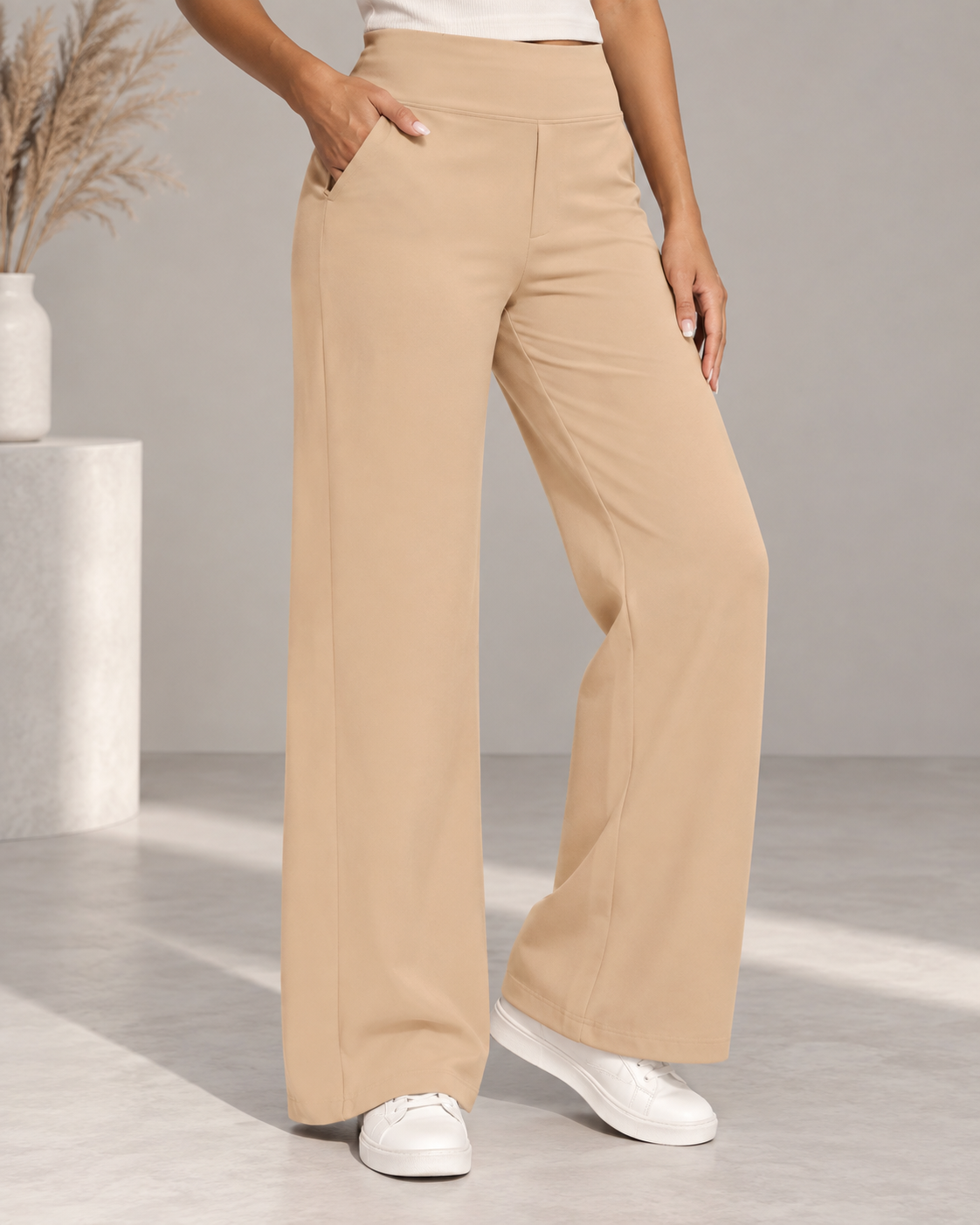 Lize™ | Comfortable Wide-Leg Stretch Trousers (Buy 1 Get 1 Free)