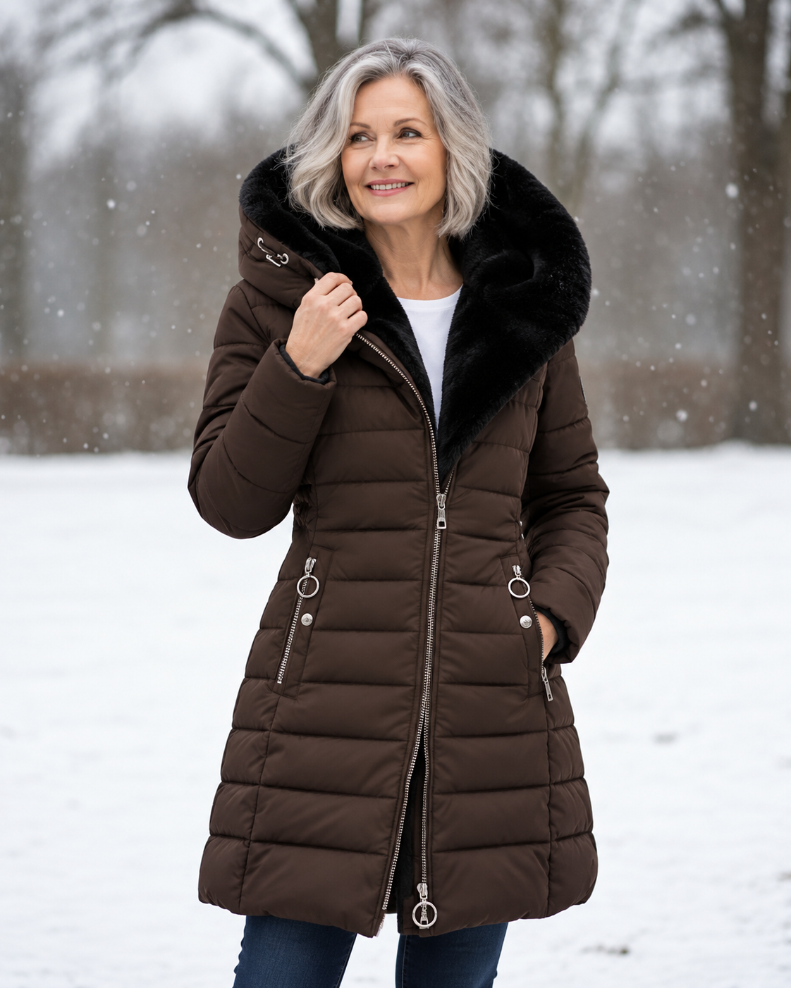 Marga™ | Warm Padded Hooded Winter Coat