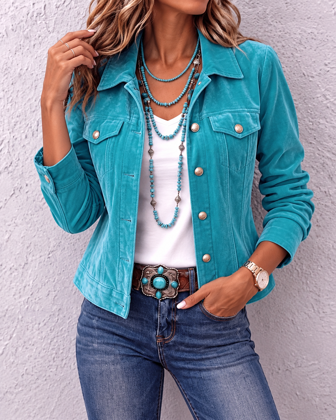 Julie™ | Elegant Velvet Jacket