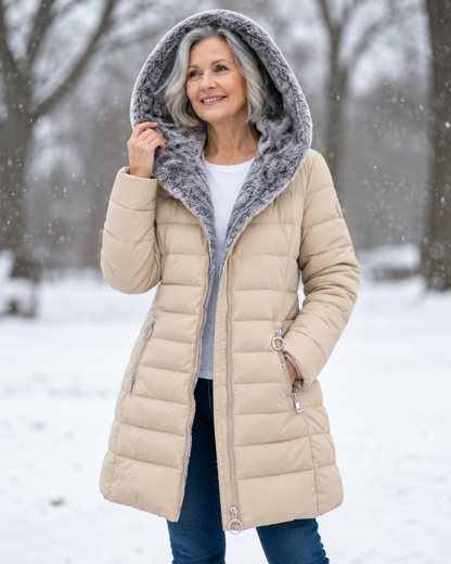 Marga™ | Warm Padded Hooded Winter Coat