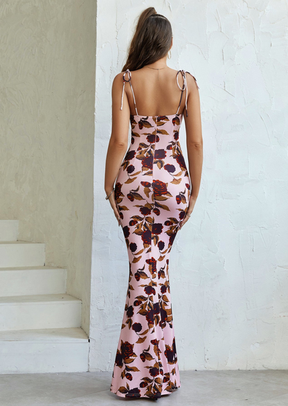 Klara™ | Floral Print Maxi Dress