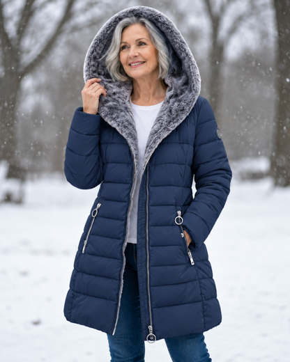 Marga™ | Warm Padded Hooded Winter Coat