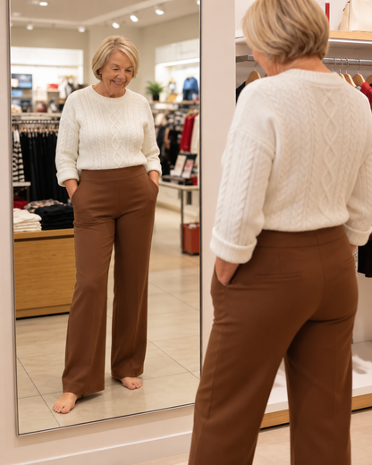 Lize™ | Comfortable Wide-Leg Stretch Trousers (Buy 1 Get 1 Free)