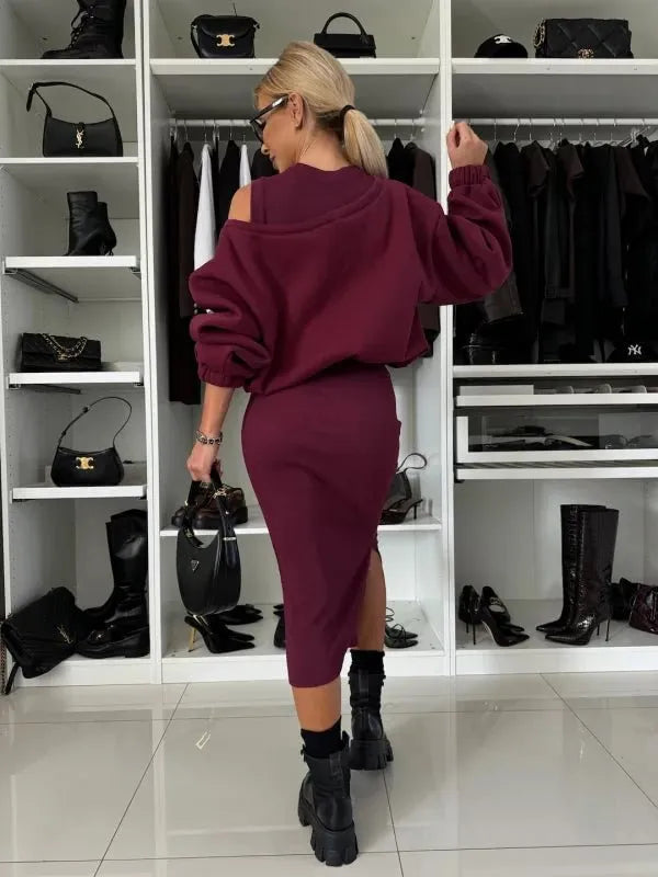 Maren™ | Elegant Two-Piece Knitted Set