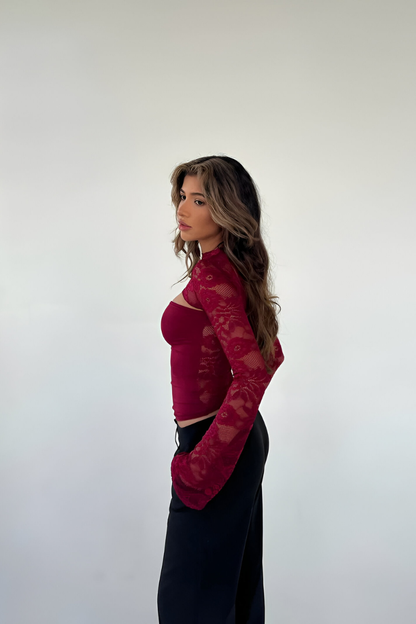 Liora™ | Elegant Sheer Lace Set