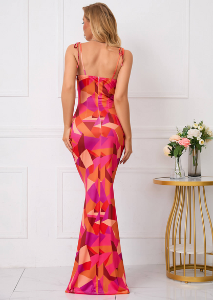 Klara™ | Floral Print Maxi Dress