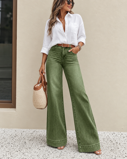 Susan™ | Elegant Wide Leg Jeans