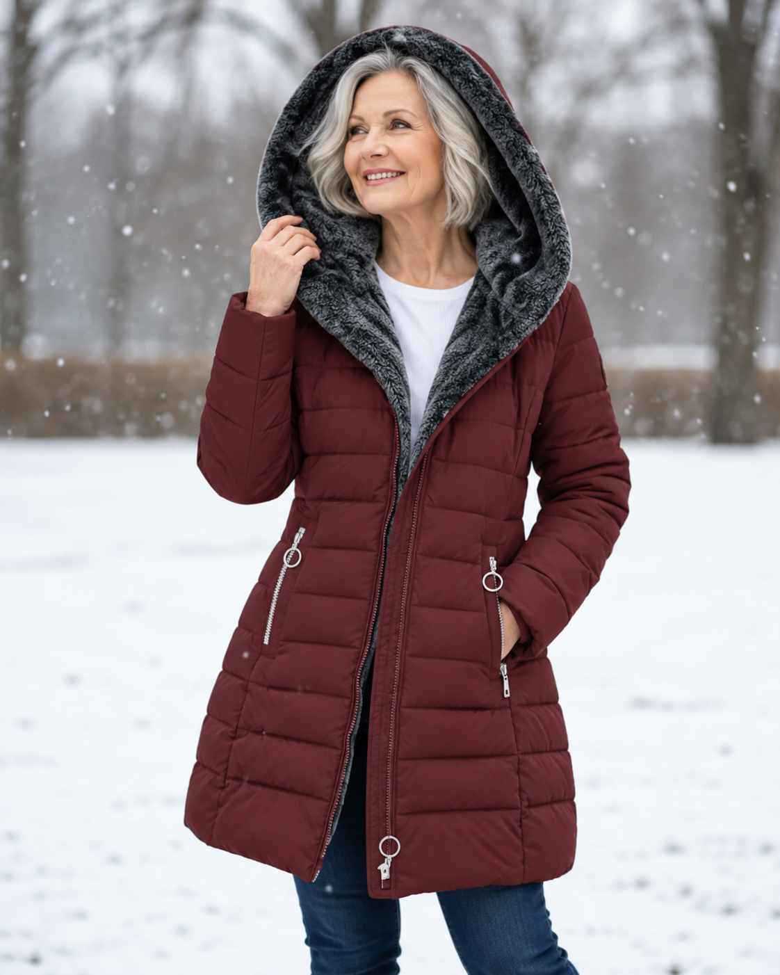 Marga™ | Warm Padded Hooded Winter Coat