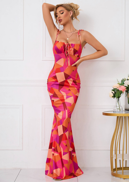 Klara™ | Floral Print Maxi Dress
