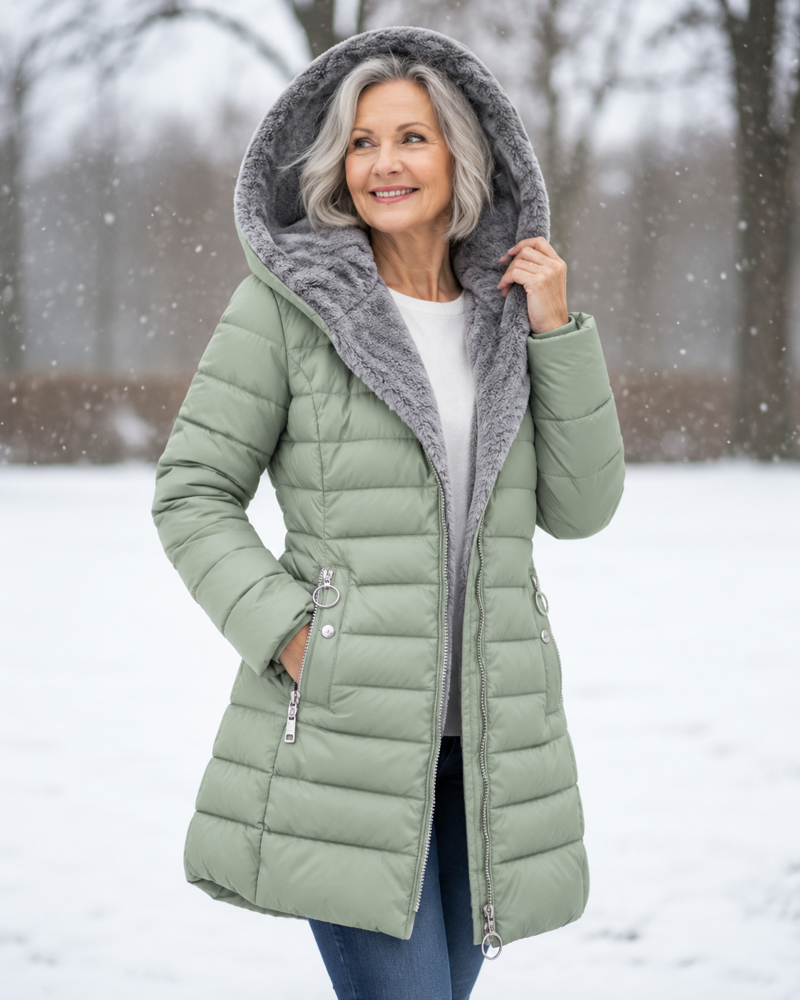 Marga™ | Warm Padded Hooded Winter Coat