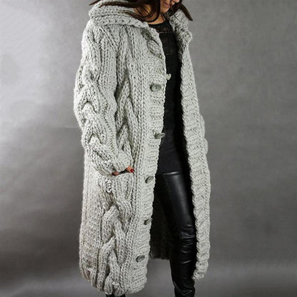 Lora™ | Chunky Knitted Coat