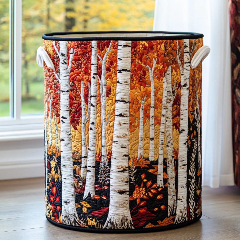 NAOMI | QUILTED HAND MADE LAUNDRY BASKET