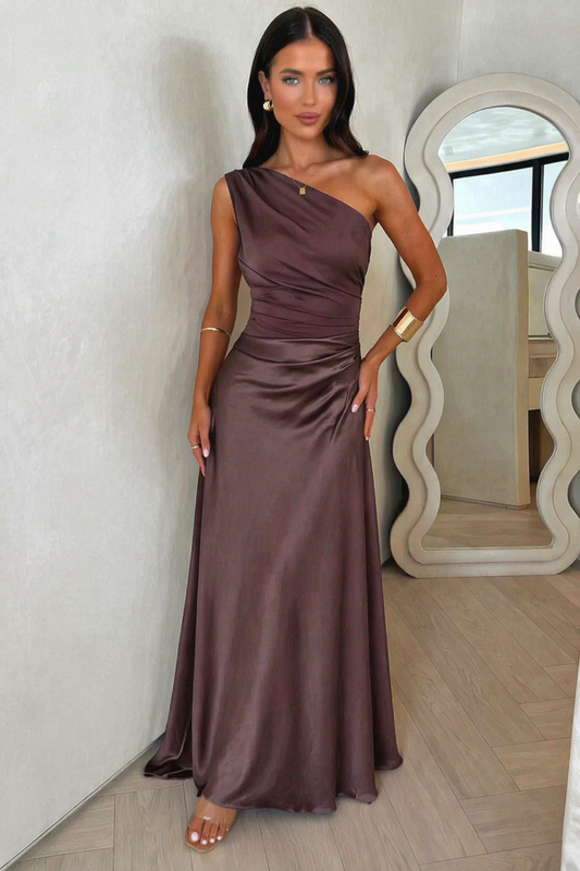 Joelle™ | Elegant Off-the-Shoulder Gala Dress