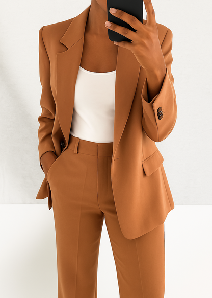 Tracey™ | Tailored Two-Piece Coat Suit with Blazer 4