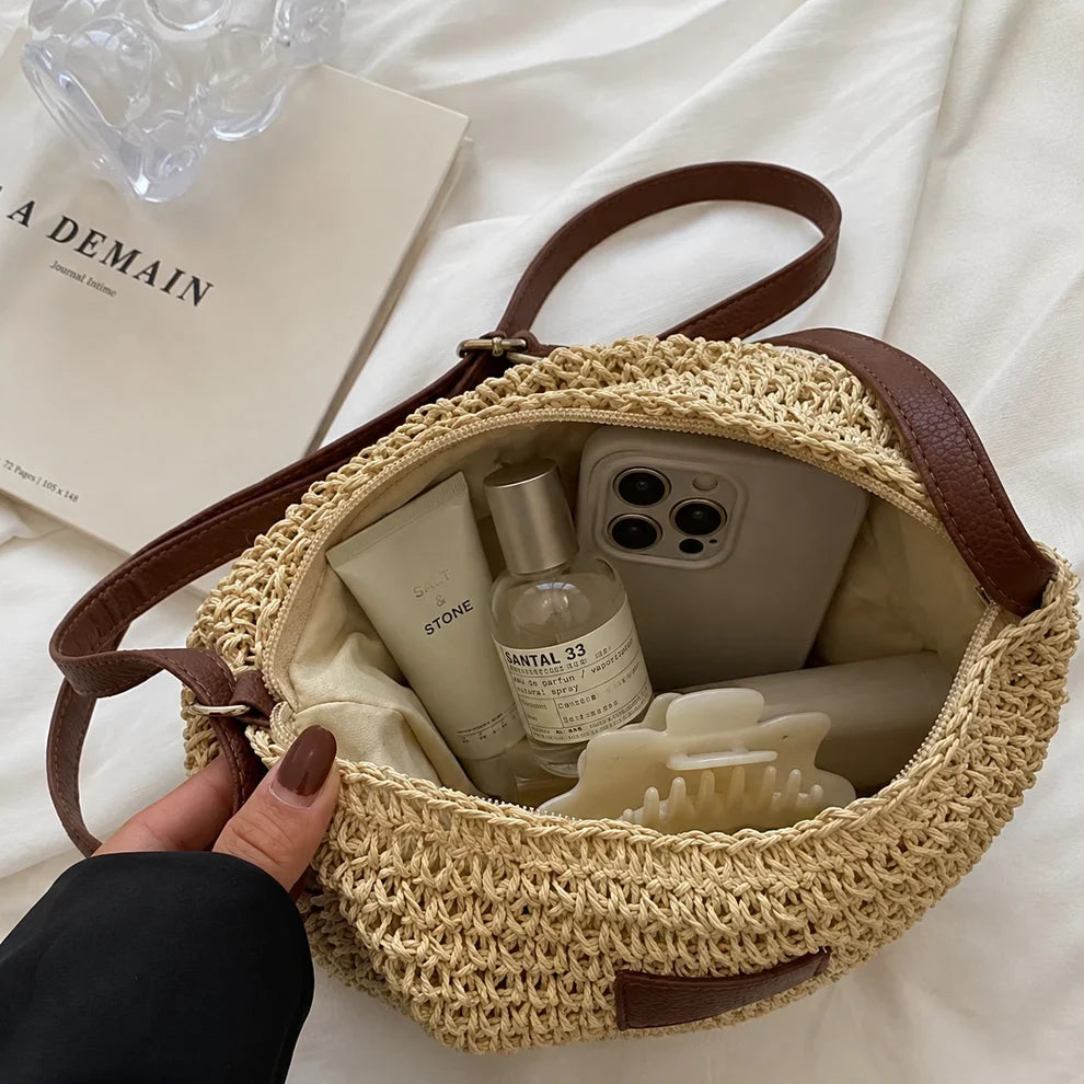 Céline™ | Elegant Woven Handbag