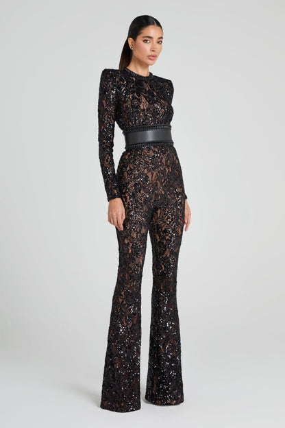Serin™ | Elegant Sequin Jumpsuit