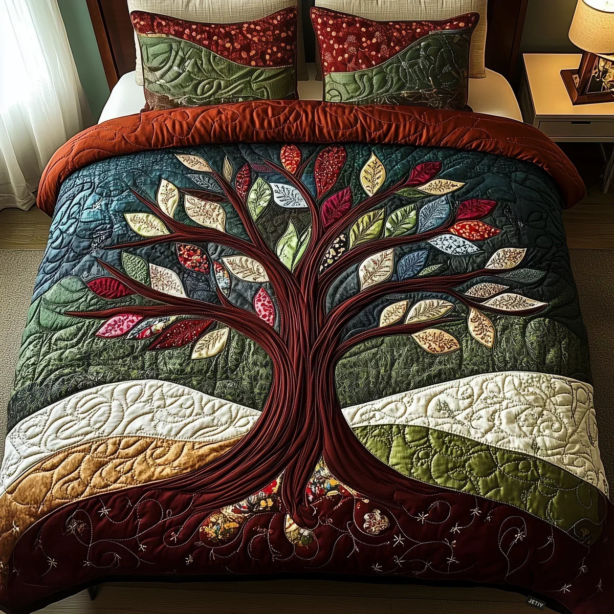 3-Piece Mattress Blanket Set – Embrace Nature