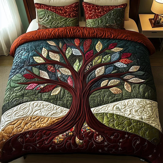 3-Piece Mattress Blanket Set – Embrace Nature