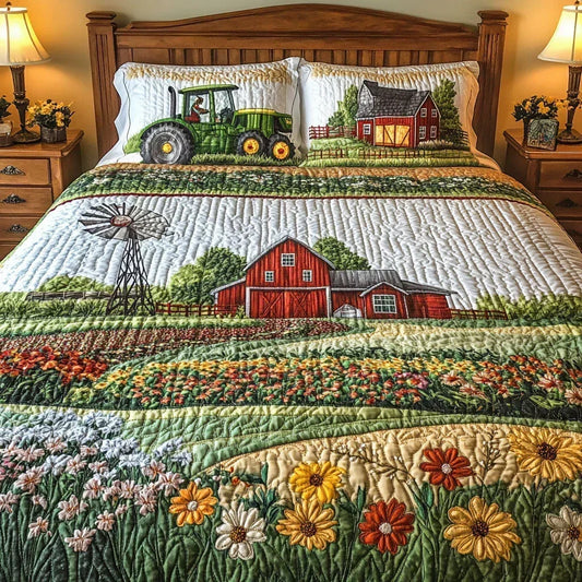 Mattress Blanket Set of 3 Pieces – Cheerful Farm