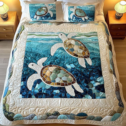 3-Piece Mattress Set – Sea Turtles