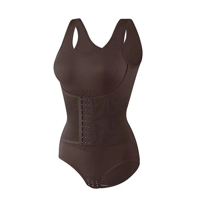 Sarah™ | Tummy-Control Shapewear Body with Band and Zip 11