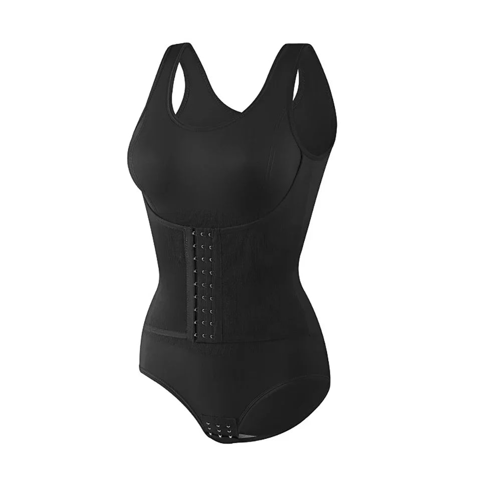 Sarah™ | Tummy-Control Shapewear Body with Band and Zip 7