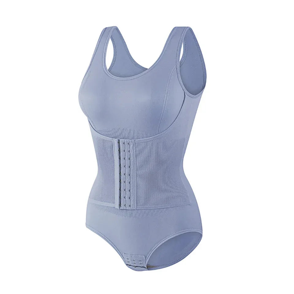 Sarah™ | Tummy-Control Shapewear Body with Band and Zip 9