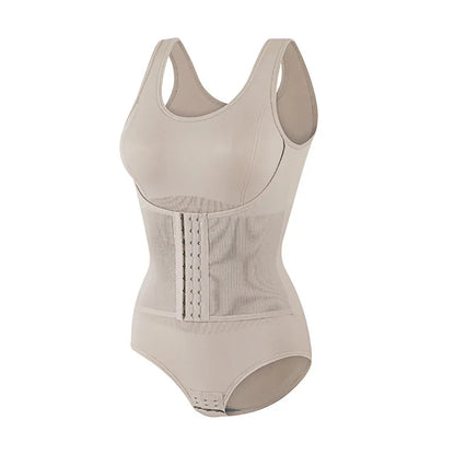 Sarah™ | Tummy-Control Shapewear Body with Band and Zip 8